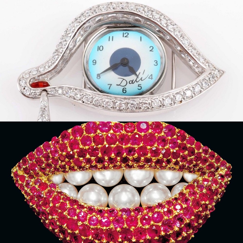 ISO Salvador Dali brooches